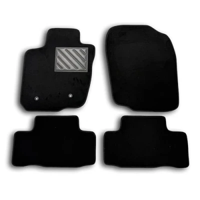 Image de MTC Tapis de Sol pour Toyota RAV4 III (XA30) 2006 2012 sur Mesure, antidérapant, Talonnette en Caoutchouc renforcé, Noir