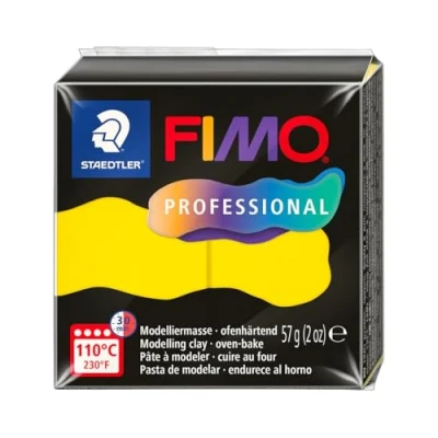Image de STAEDTLER 8040 100 ST Pâte à modeler Fimo Prof 57 g Jaune standard