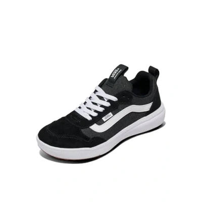Image de Vans Homme Range Exp Flat sheets, Toile En Daim Noir Et Blanc, 42.5 EU