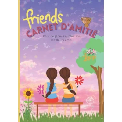Image de Carnet d&#039;amitié: journal intime d&#039;amitié fille Livre pour enfant 7 à 12 ans Cahier souvenir remplir avec tes amies: Mon secret copines et meilleures amies BFF amis