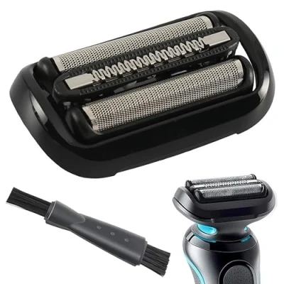 Image de Series 5 Accessoire de rasoir pour Braun 53B Tête rasage 6 rechange compatible Avec électrique brosse nettoyage (53B)