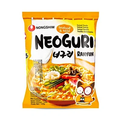 Image de Soupe nouille Néoguri Ramyun Mild NONGSHIM 120g Corée Pack de 12 pcs