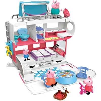 Image de Peppa Pig Peppa&#039;s Adventures préscolaire Jouet Convertible pour Jouer du Bruit et de la Musique À partir 3 Ans, F2182, Multicolore, único