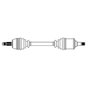 Image de METELLI 17 0235 Arbre de transmission 585 80 FIAT: Punto I 3/5 portes, LANCIA: Y
