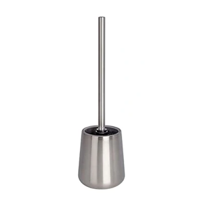 Image de WENKO brosse WC Solid acier inox Porte WC, ouvert Satiné
