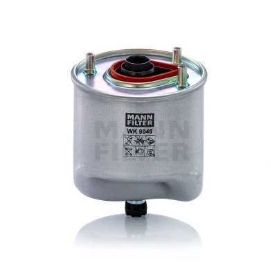 Image de MANN FILTER WK 9046 Filtre à Carburant de conduite FORD: FIESTA 6, S Max Mk1, MONDEO 4, VOLVO: C30, V50, V40 3/5 portes, MAZDA: 3 5 portes