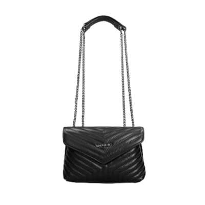 Image de MARC ELLIS Borsa A Tracolla GINNY S SA Donna Nero Profondità 10 cm Lunghezza 22.5 Altezza 15.5 Pelle