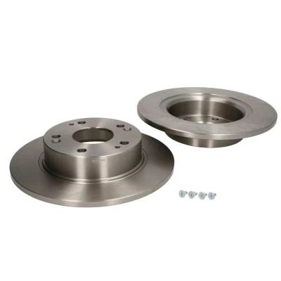 Image de DELPHI BG3964 Disque de frein 260 10 5 plein huilé non traité sans roulement roue, bague ABS HONDA: Accord 7 Limousine, Tourer