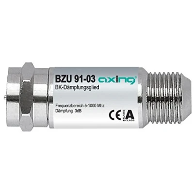 Image de Axing BZU 91 3 atténuateur pour la télévision numérique câble tv (5 1006 MHz, dB)