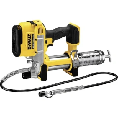 Image de DEWALT Pompe à Graisse Sans Fil XR 18 V Pistolet Graisseur Professionnel Batterie ni Chargeur Cartouche 400 ml Livré en Coffret TSTAK DCGG571NK XJ