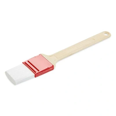 Image de thermohauser Pinceau avec poils en polyester blanc Largeur : 4 cm Longueur des