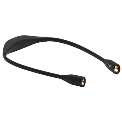 Image de Lampe de lecture tour cou rechargeable à LED [Lunartec]
