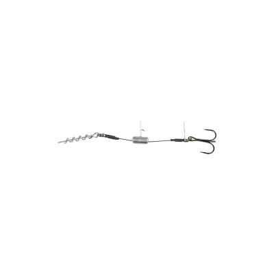 Image de Fox Rage Ti Pro Titanium Wire Harness (For Softbaits) Maat : 10 15cm 35kg Single Haak 1 6g