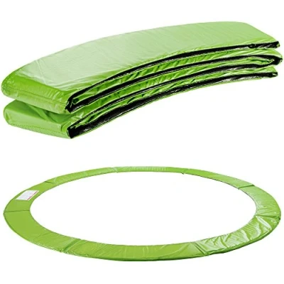 Image de AREBOS Coussin de Protection pour Trampoline Remplacement Couverture Rembourrage résistant aux intempéries et UV Anti déchirure Vert Claire 305 cm
