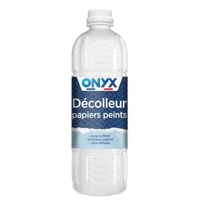 Image de Onyx Décolleur Papiers Peints Pour Décoller Facilement Tous Types de Dissout les Colles Faible Odeur Fabrication Française 1L