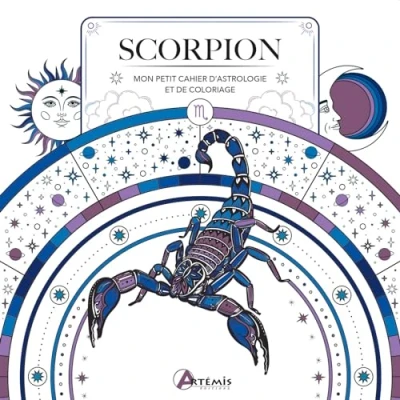 Image de Scorpion: Mon petit cahier d&#039;astrologie et de coloriage