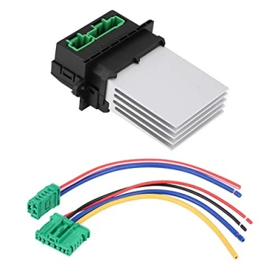 Image de 509355 Résistance Chauffage Moteur Du Ventilateur Resistance avec Faisceau De Câbles pour C5 C3 C2 207 406 607 1007 Scenic I/II/Grand II/Megane II/CLIO III/TWINGO 6441L2 pulseur dair hdi