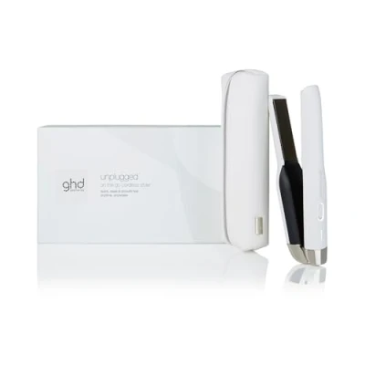 Image de GHD Styler Unplugged Lisseur Cheveux Sans Fil (Blanc), 12.8x 5.2 cm