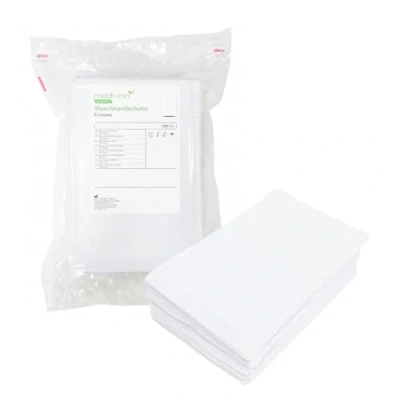 Image de Medi Inn Gant de Toilette Economy 100 pièces Chiffons jetables pour des Soins corporels et intimes Rapides complets Les du bébé