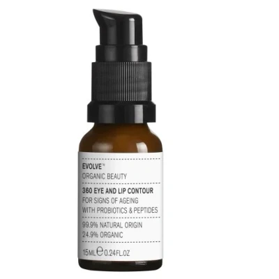 Image de Evolve Organic Beauty 360 EYE &amp; LIP Contour Cream Soin de jour, Taille: 15 ml,