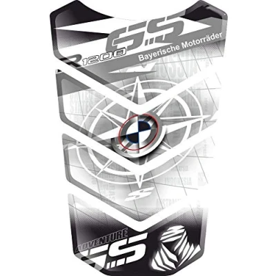 Image de Protège réservoir adhésif TANKPAD, TANKSCHUTZ, PROTECTION DE RESEVOIR, en résine effet 3D compatible avec BMW R1200GS R 1200 GS Adventure Adv v7