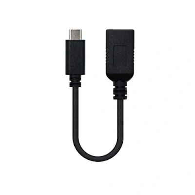 Image de Nanocable USB 3.1, 0.15m câble 3.2 Gen 2 (3.1 2) 0,15 m A C Noir Neuf
