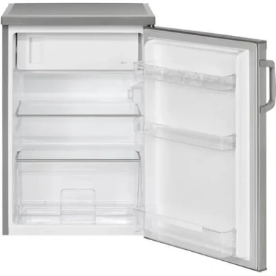 Image de Réfrigérateur 120L Inox Bomann KS2194 1 Porte Dégivrage Automatique 39 dB Volume Utile 120 Litres