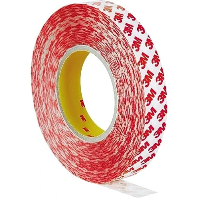 Image de 3M GPT 020F19 VHB 02F Ruban adhésif double face Transparent 19 mm x 50 m