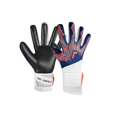 Image de Reusch Equipment Contact Twhandschuhe Night Spark 2024 Gants de gardien but, Homme, Taille: 10, Blauorangeschwarz