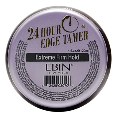 Image de EBIN NEW YORK Dompteur de bords 24 heures, tenue extrêmement ferme, 4 oz pas d&#039;écaillage, résidu blanc, brillance et texture lisse avec l&#039;huile d&#039;argan ricin