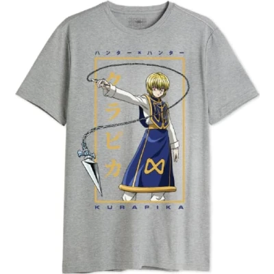 Image de Hunter X MEHUNTXTS072 T Shirt, Gris Melange, XS Homme