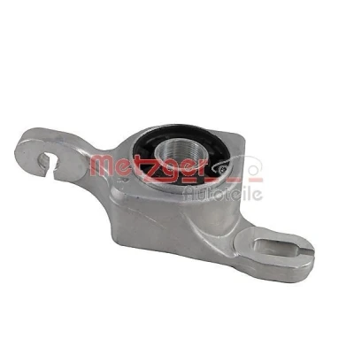 Image de METZGER 52097202 Silent Bloc De Triangle Essieu avant, droit, arrière, intérieur Support métal caoutchouc pour bras oscillant transversal