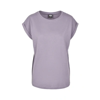 Image de Urban Classics Extended Shoulder Tshirt basique, Femme, Taille: Small, Dustypurple