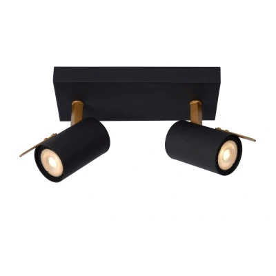 Image de Lucide Grony spot en saillie 22 x 10 15 cm 2 5W LED dimmable incl noir