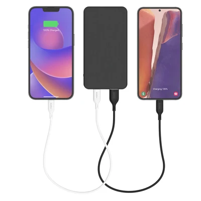 Image de ZAGG Mophie Essentials Powerstation Portable Battery 5 000 mAh de charge rapide, Slim, LED Indicator Lights, Wireless Charging, Lightweight