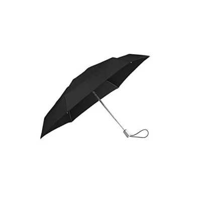Image de SAMSONITE Alu Drop S Man Auto Open Parapluie Canne, 23 cm, Noir (Black)
