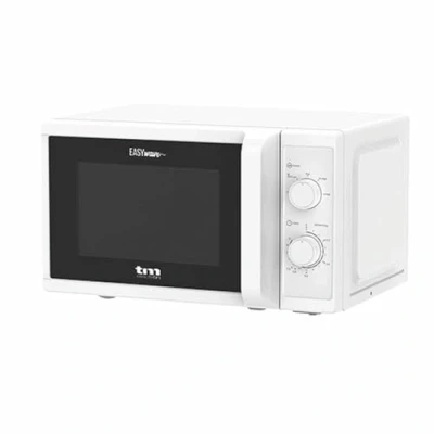 Image de TM Electron TMPMW002WHT EASYWAVE Micro ondes avec capacité de 20 litres, 700 W, 5 niveaux puissance, fonction dégivrage et minuterie 35 min Blanc