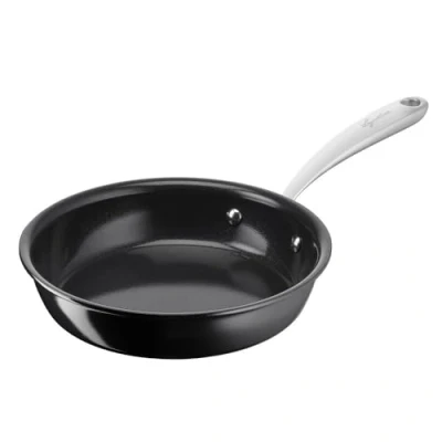 Image de Lagostina Desideria Poêle antiadhésive 20 cm avec revêtement titane anti rayures, cuisson rapide et uniforme, technologie Thermo Signal, adaptée à toutes les sources de chaleur, y compris induction