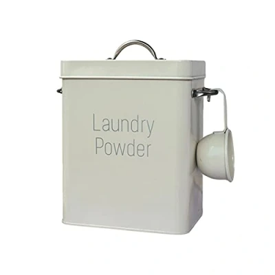 Image de Linge, récipient à Poudre Seau lessive, boîte Rangement carrée pour lessive