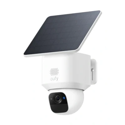 Image de eufy Security SoloCam E30, Camera Surveillance WiFi exterieure sans Fil, Rotation 360, Suivi IA, clarté 2K, Compatible HomeBase S380, aucuns Frais mensuels
