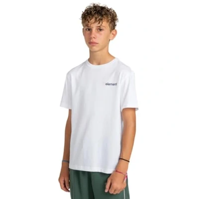 Image de Element Joint CUBE Tshirt imprimé pour enfants, Taille: 8a, Optic white