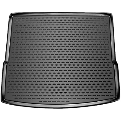 Image de ELMASLINE Bac de coffre en caoutchouc 3D pour Audi A6 1997 2023 Compatible avec : break/Avant 2004 à 2011