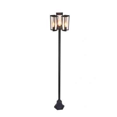 Image de LUTEC Lampadaire d’extérieur Pine, 3 lampes, IP44