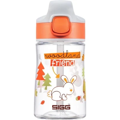 Image de SIGG Gourde Enfant En Tritan Miracle Avec Paille Étanche Poids Plume Sans BPA Inrayable et Incassable École &amp; Sport 0,35L / 0,45L