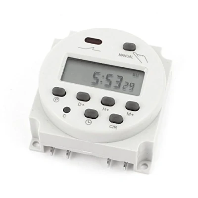 Image de Woljay Minuterie Interrupteur de relais CN101A AC/DC 12V 16A Ampères LCD numérique programmable