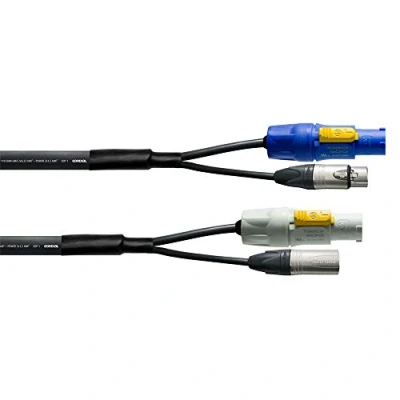 Image de CORDIAL Câble DMX XLR 5 points + PowerCON m