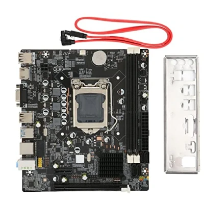 Image de Carte Mère D&#039;ordinateur LGA 1155 DDR3, pour de Jeu avec 3 SATA2.0/1 SATA3.0, DDR3 Double Canaux, Connecteur d&#039;alimentation 4PIN/24PIN