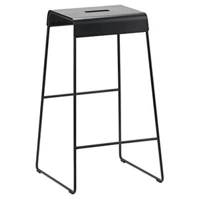 Image de ZONE DENMARK A Stool Tabouret Noir 38 x 65 cm