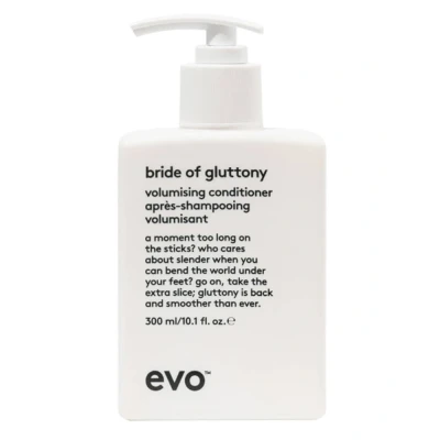 Image de EVO Bride of Gluttony Volumising Conditioner Volume pour tous les types de cheveux, Spécial Cheveux Fins Donne Douceur et Brillance, Réduit frisottis, Vegan, Sans Sulfates, 300 ml