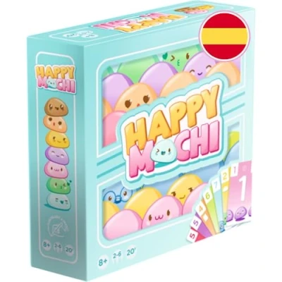 Image de Zygomatic Happy Mochi Jeu de Cartes Singe pour Toute la Famille, illustré à Main avec Motif Kawaii, partir 8 Ans, 2 6 Joueurs, 20 Minutes, Espagnol